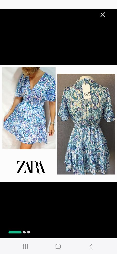 Robe zara neuve