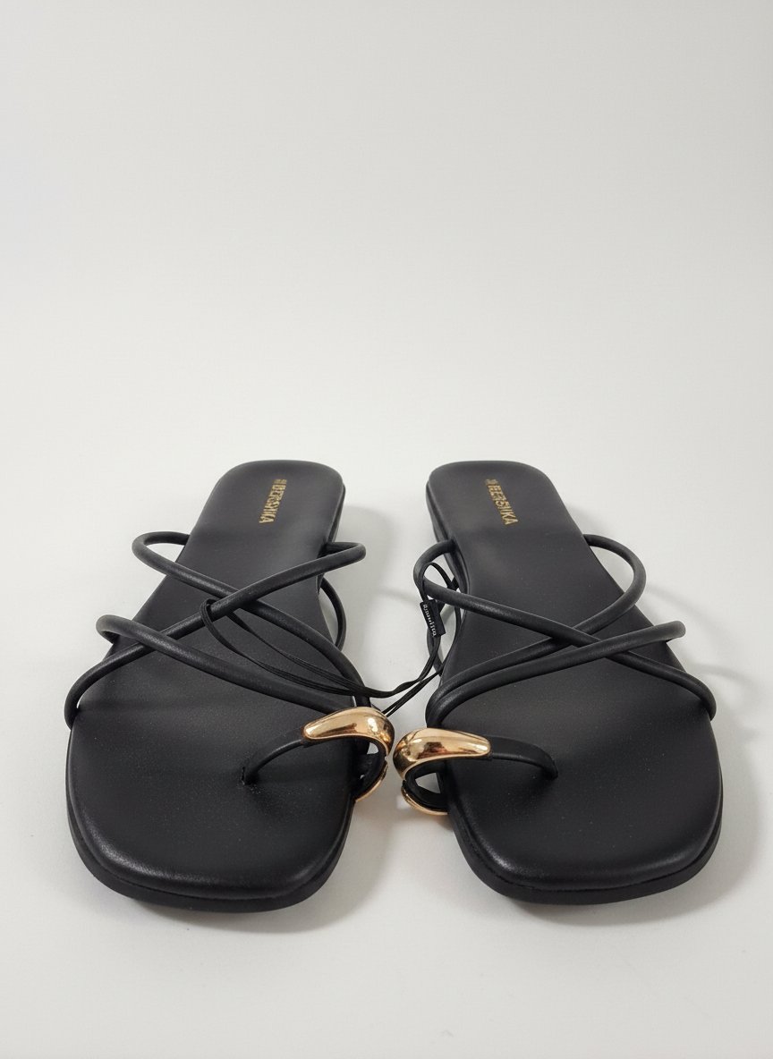 Claquette tendance Bershka