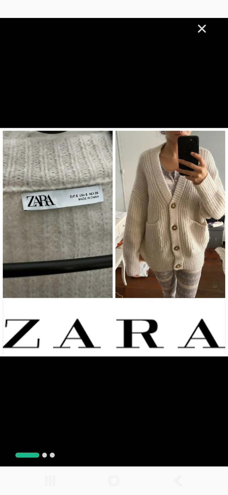 Gilet zara 