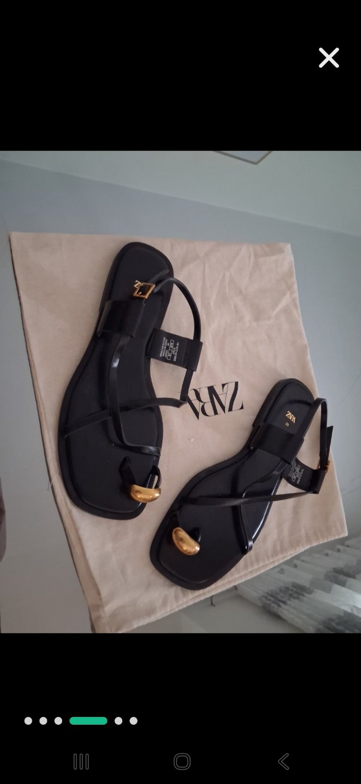 Sandales zara tendance 