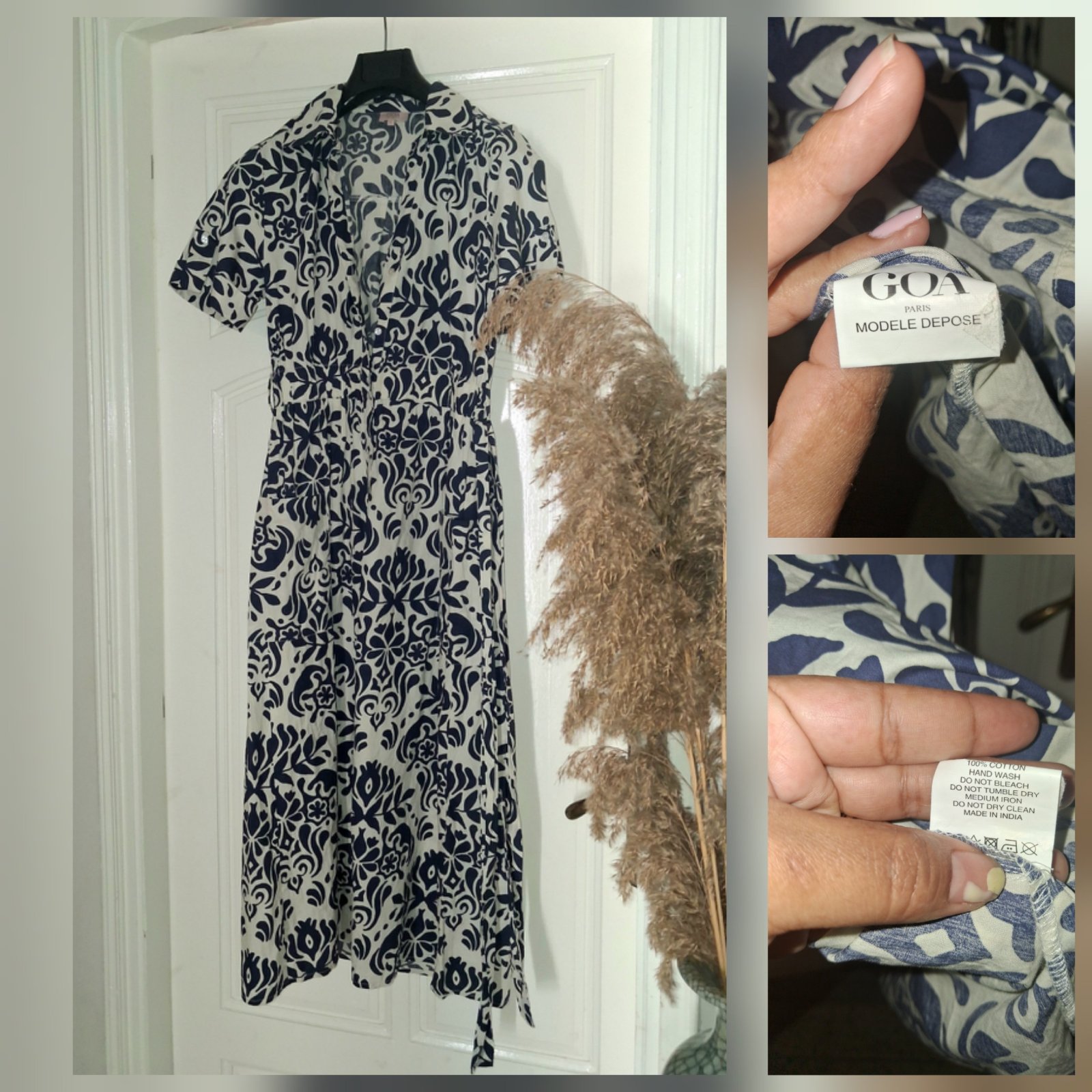 Robe GOA marque française 100% coton 