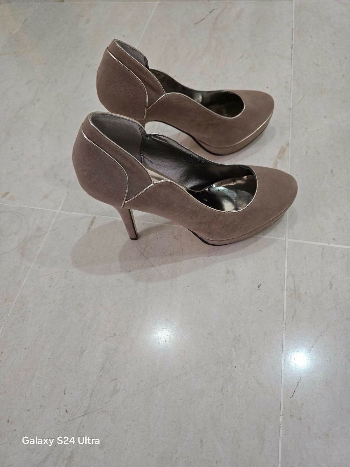 Escarpins polaris daim