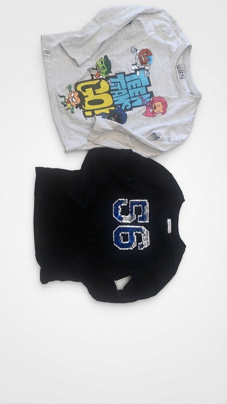 Lot 2 t-shirt importés de France comme neuf