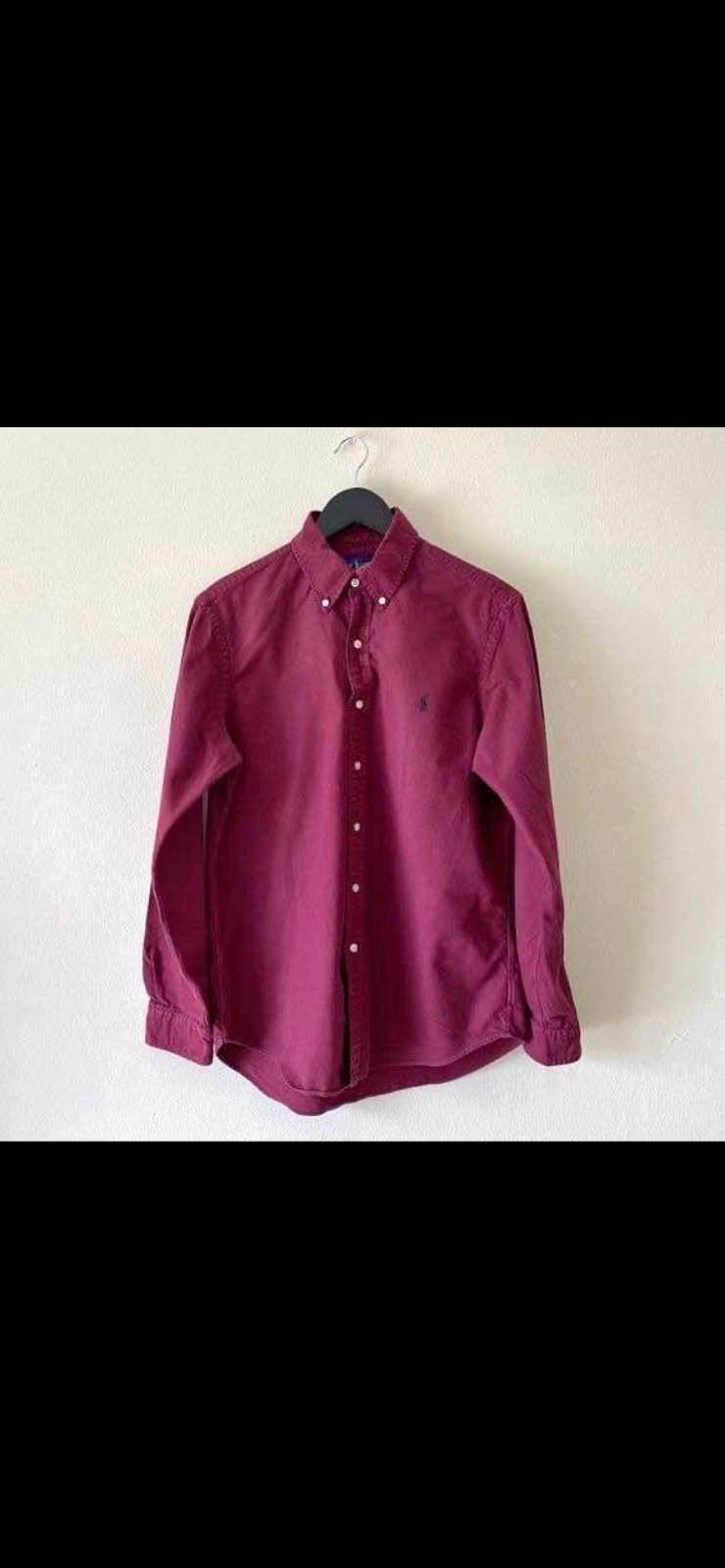 Chemise Rouge RALPH LAUREN Taille M Slim Fit 