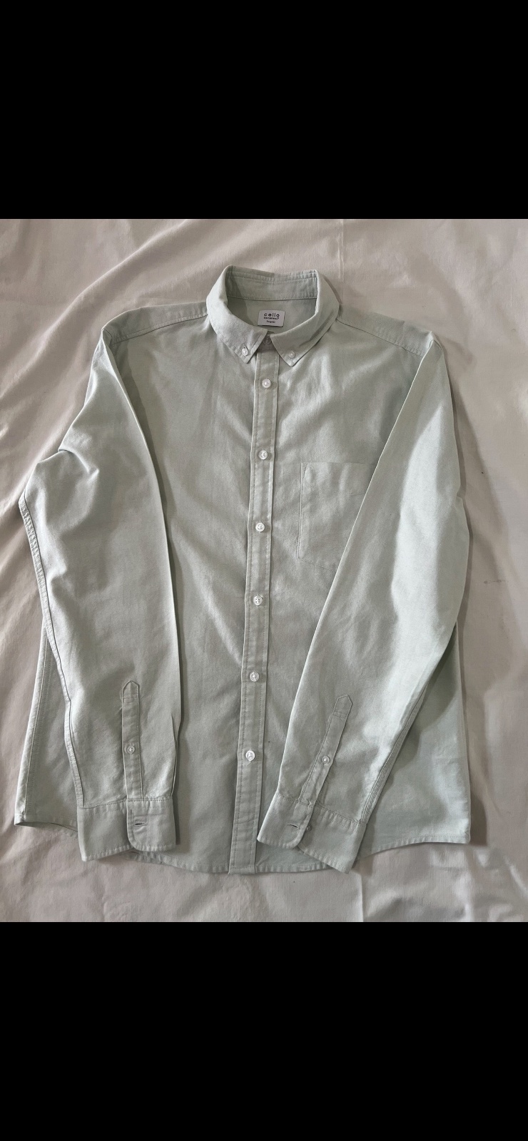 Chemise Vert Pistache CELIO Taille M 