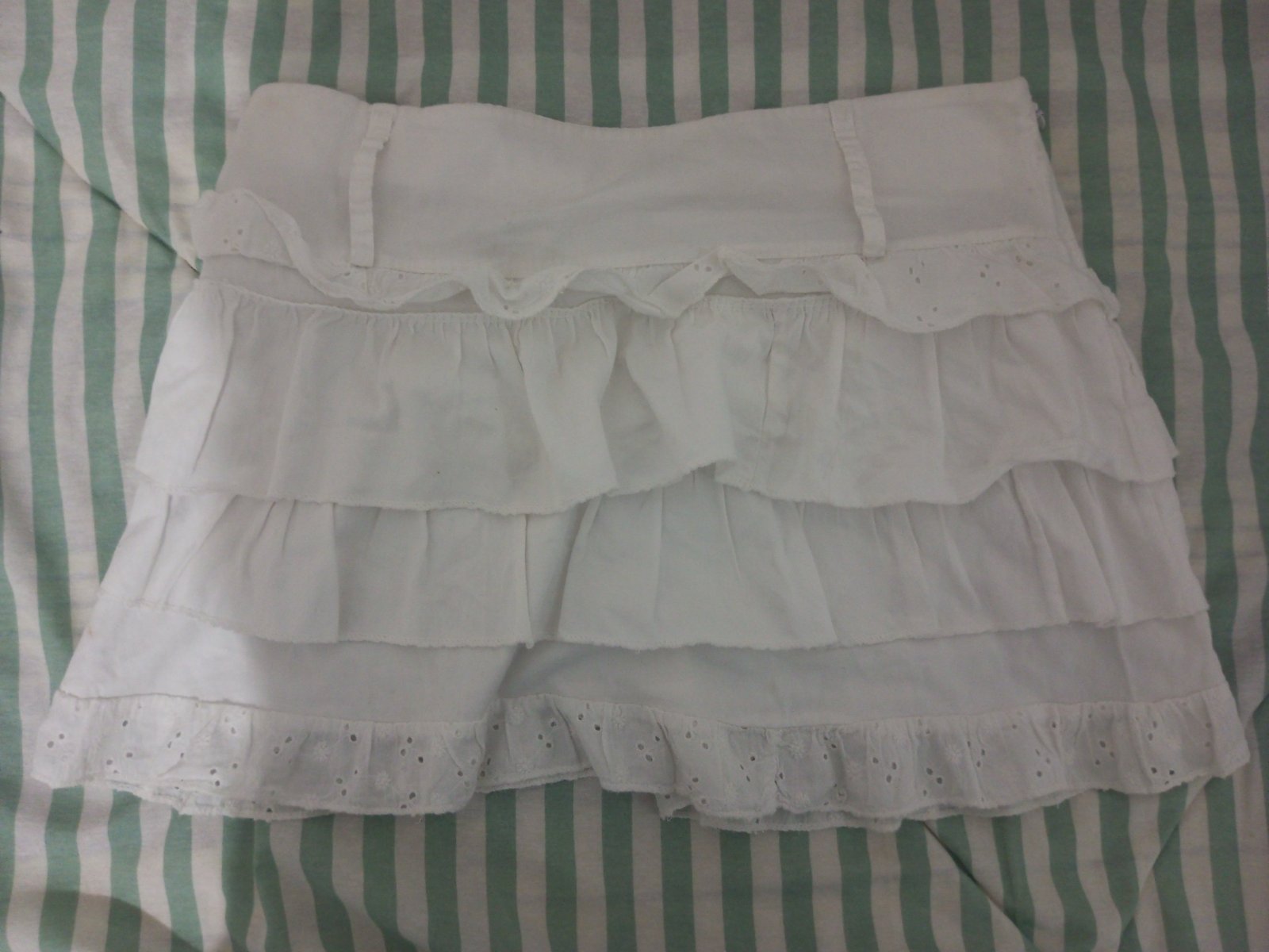 Jupe blanc hyper simpa