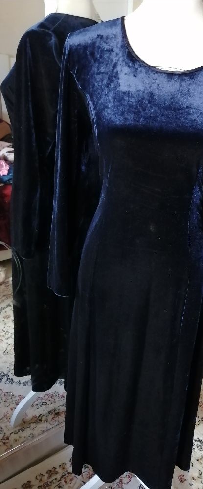 Magnifique robe longue velours