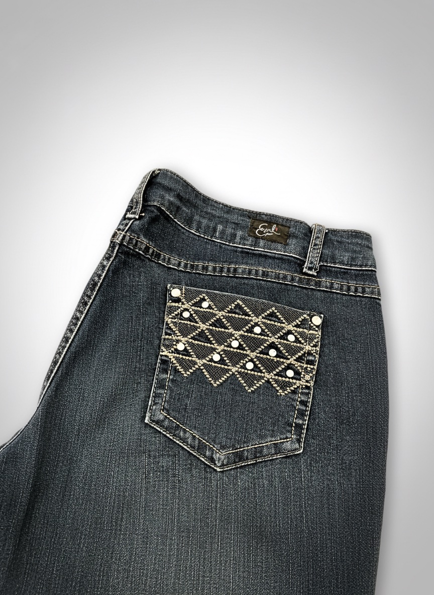 Jean avec strass 