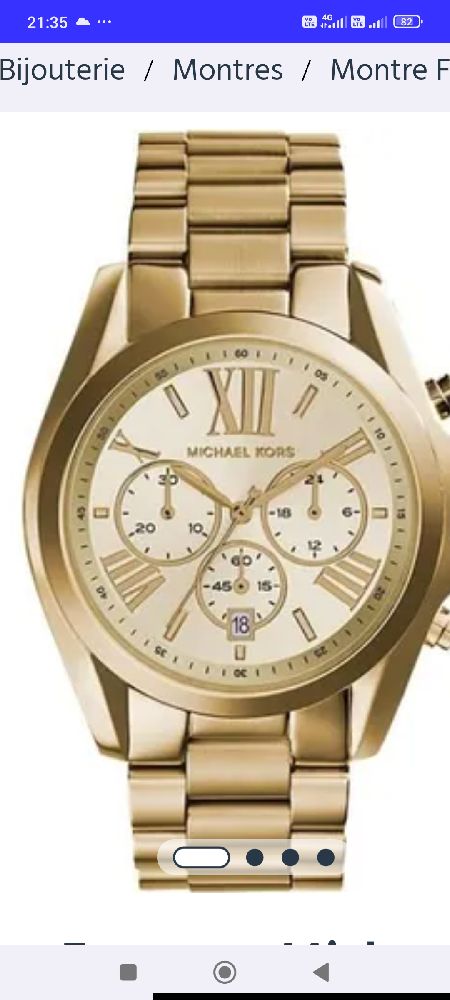 Montre Mickael Kors authentique 