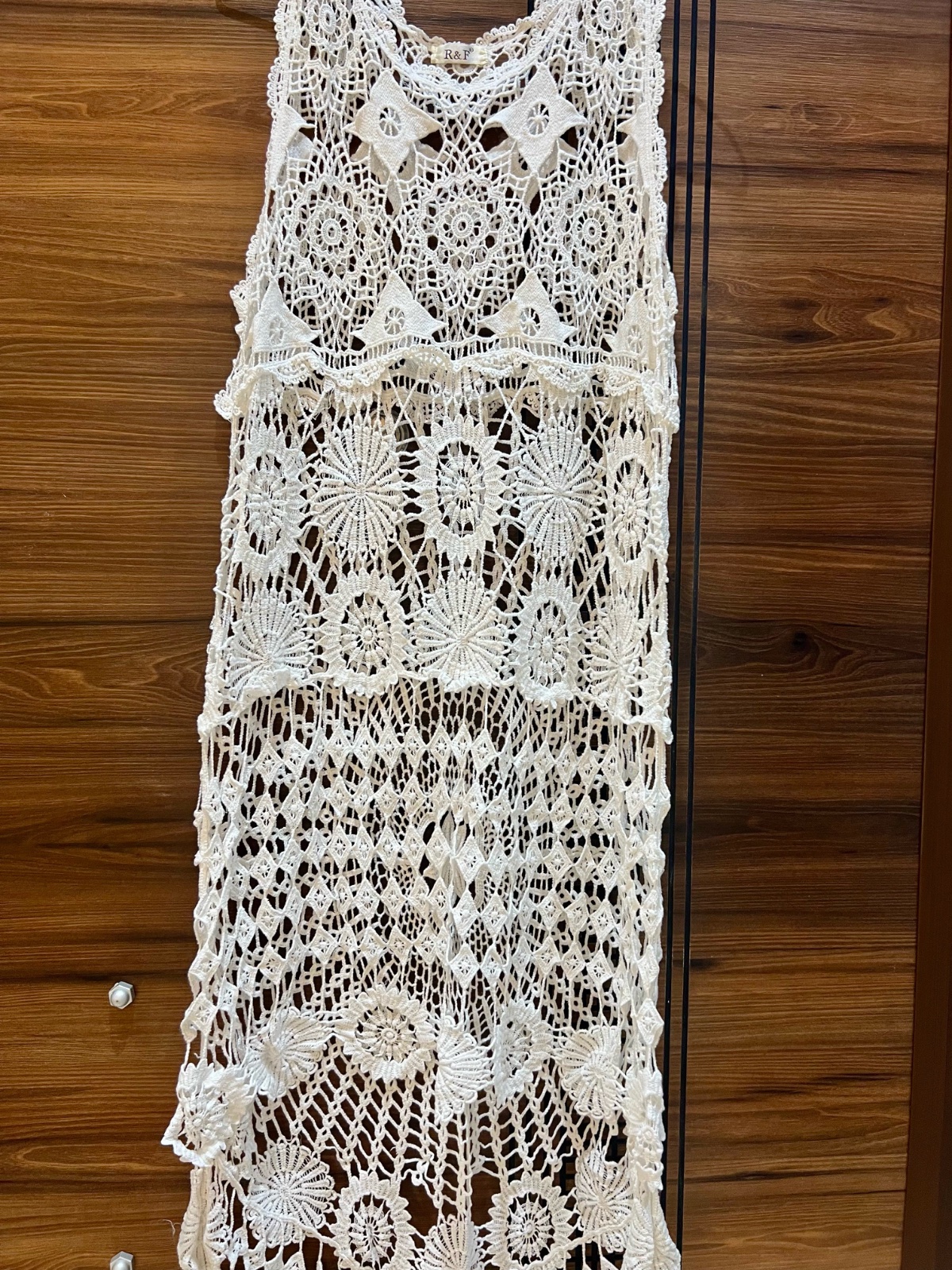 Robe de plage en crochet