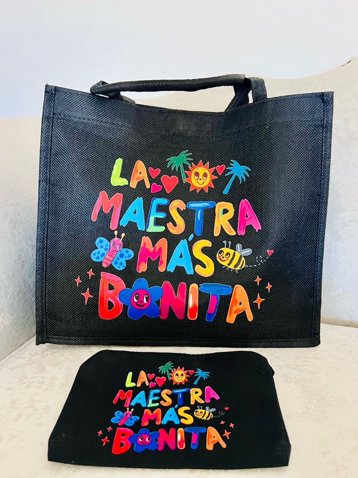 Sac de plage avec pochette