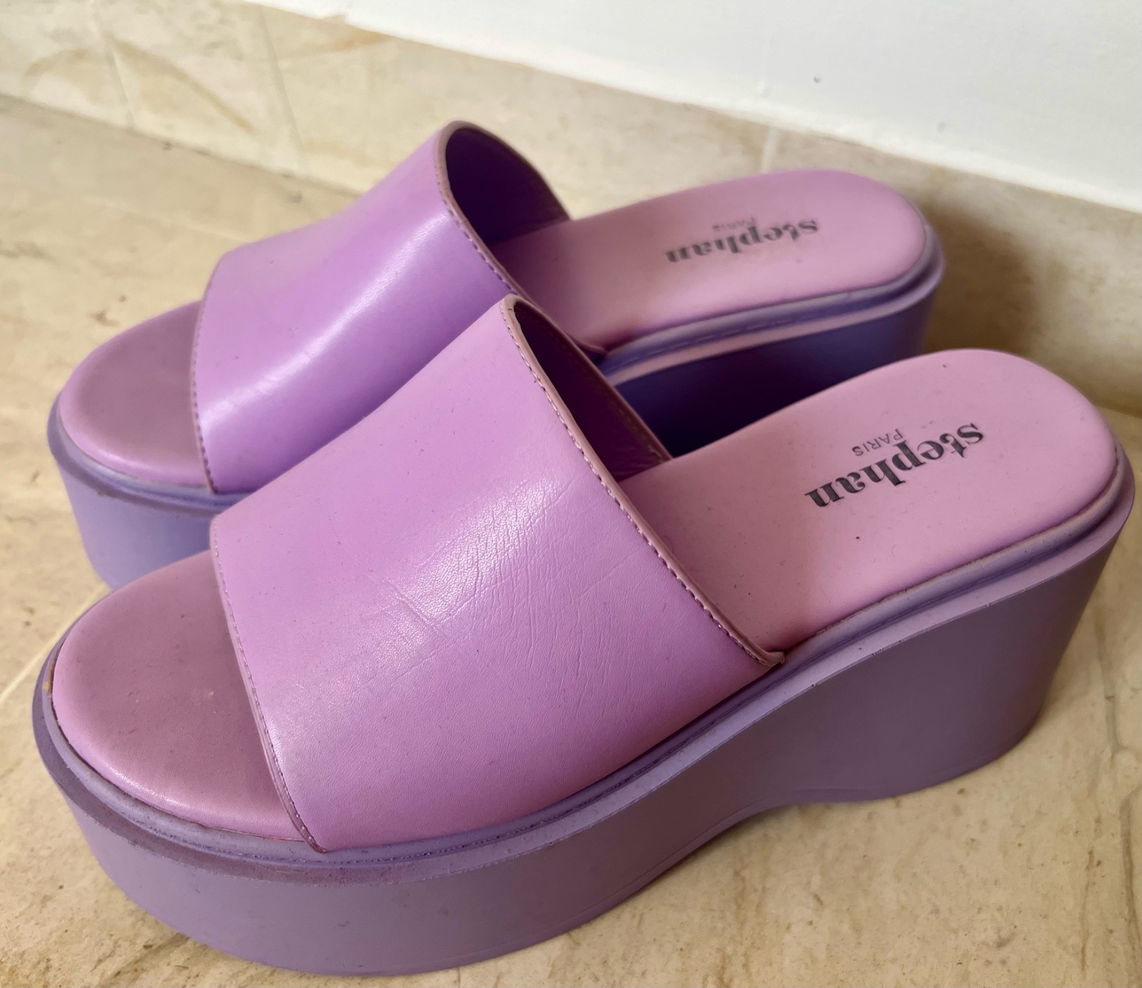 Sabot mauve lilas pointure 37