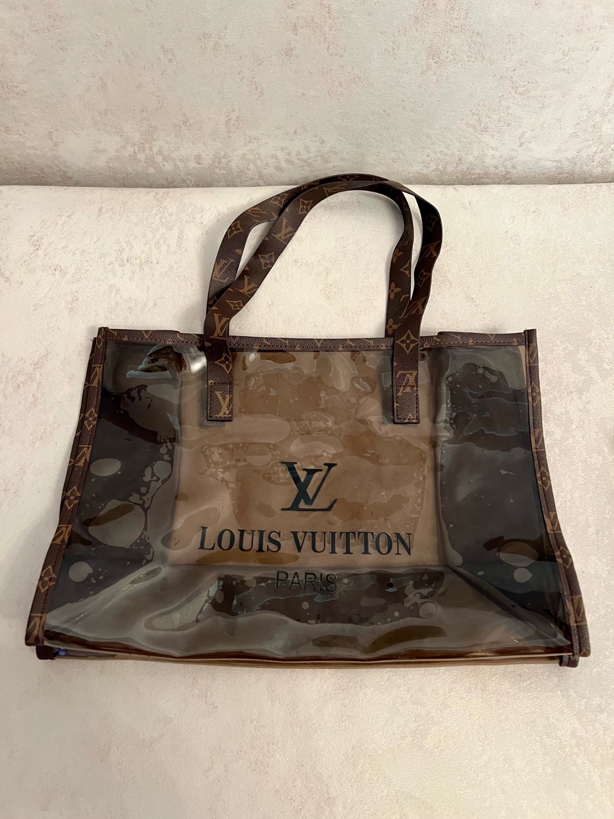 Sac de plage trasparent 
