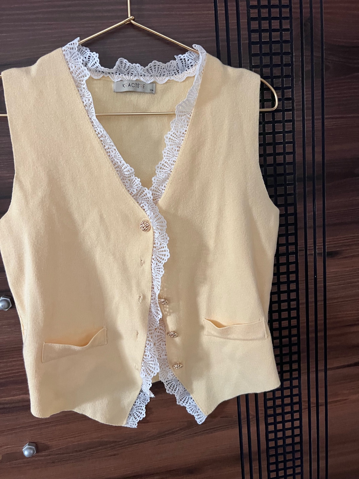 Gilet jaune beurre taille standard 36-38-40