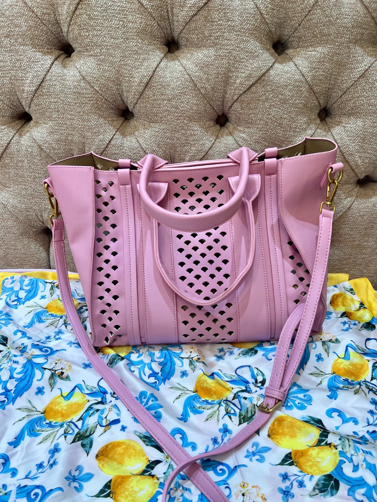 Sac à main rose 
