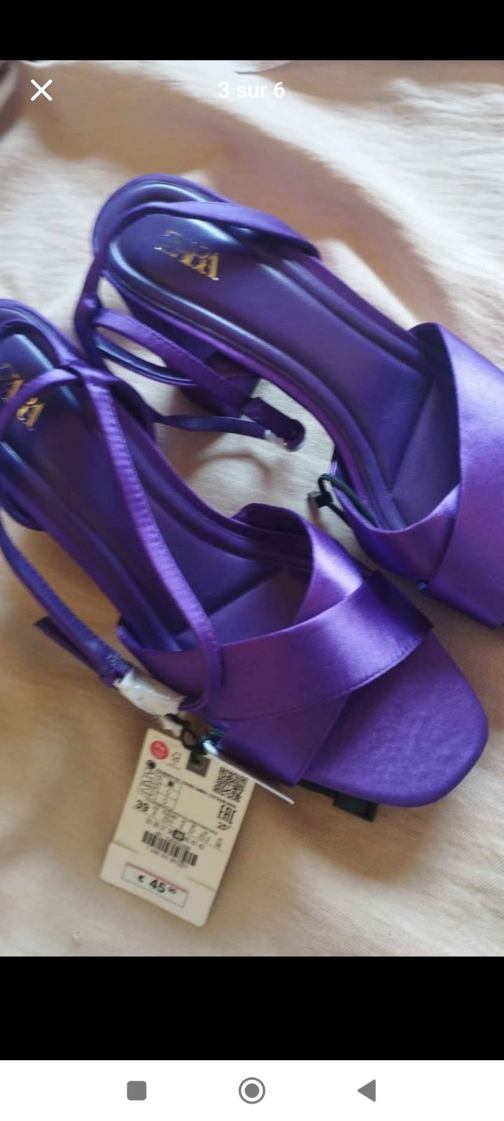 Sandales zara