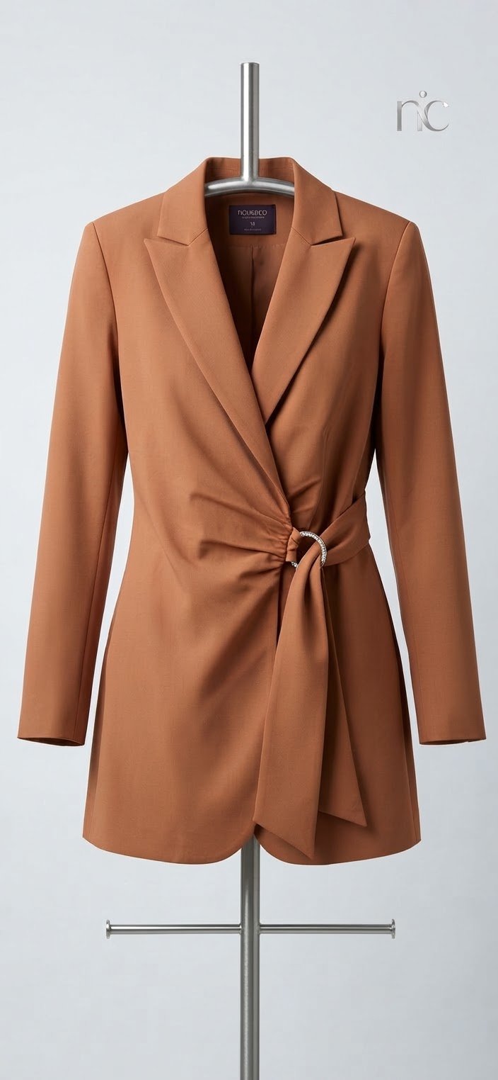 Blazer caramel taille M