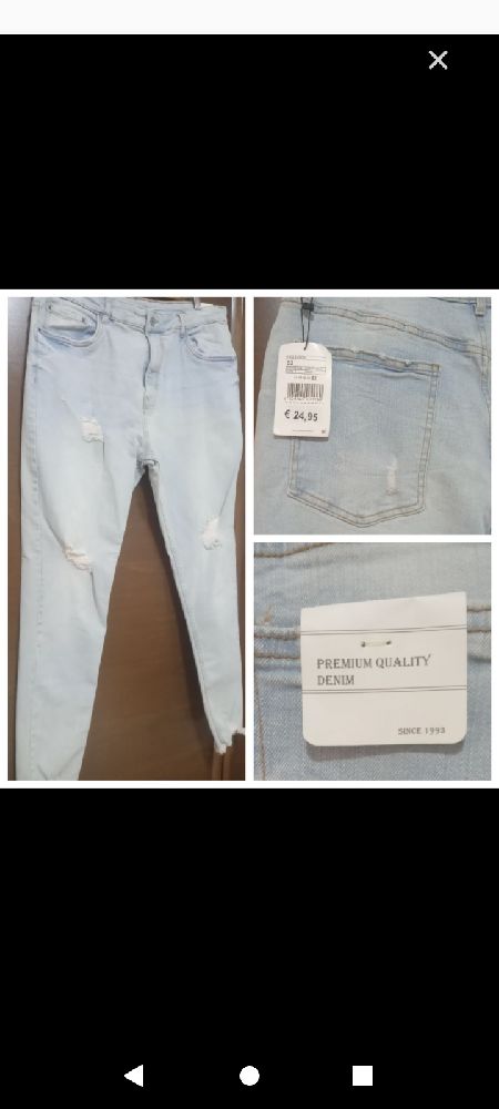 jeans neuf importé T52
