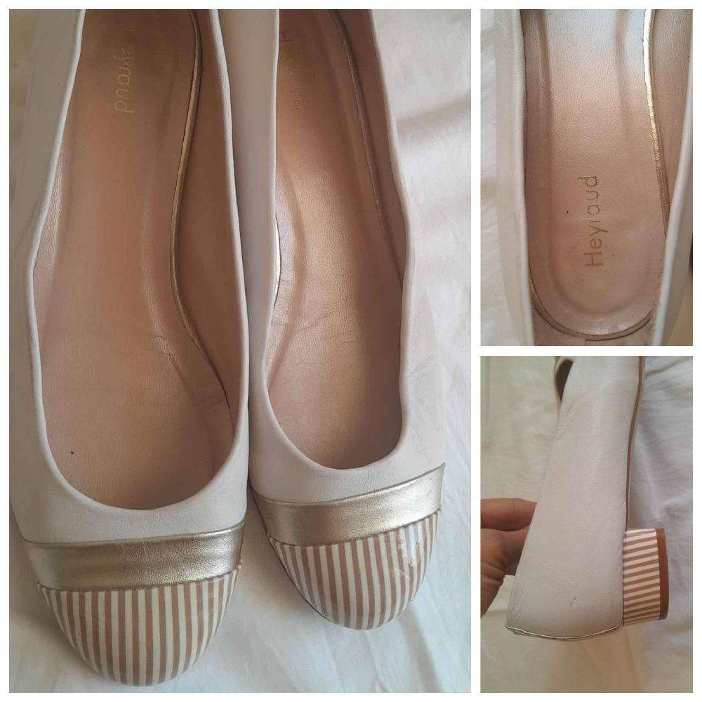 Ballerina cuir de marque Heyraud