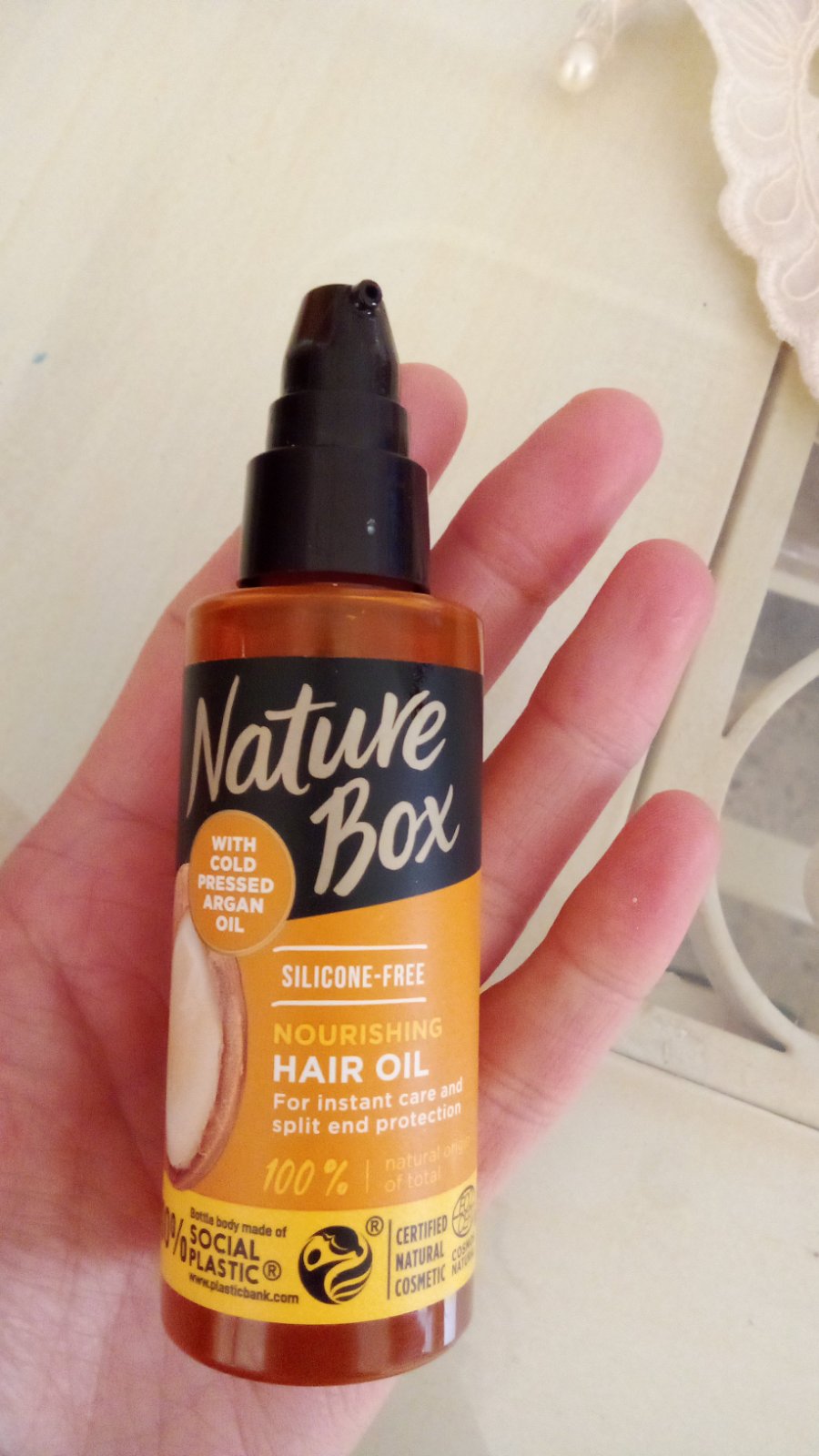 Huille cheveux naturelle importé 70ml