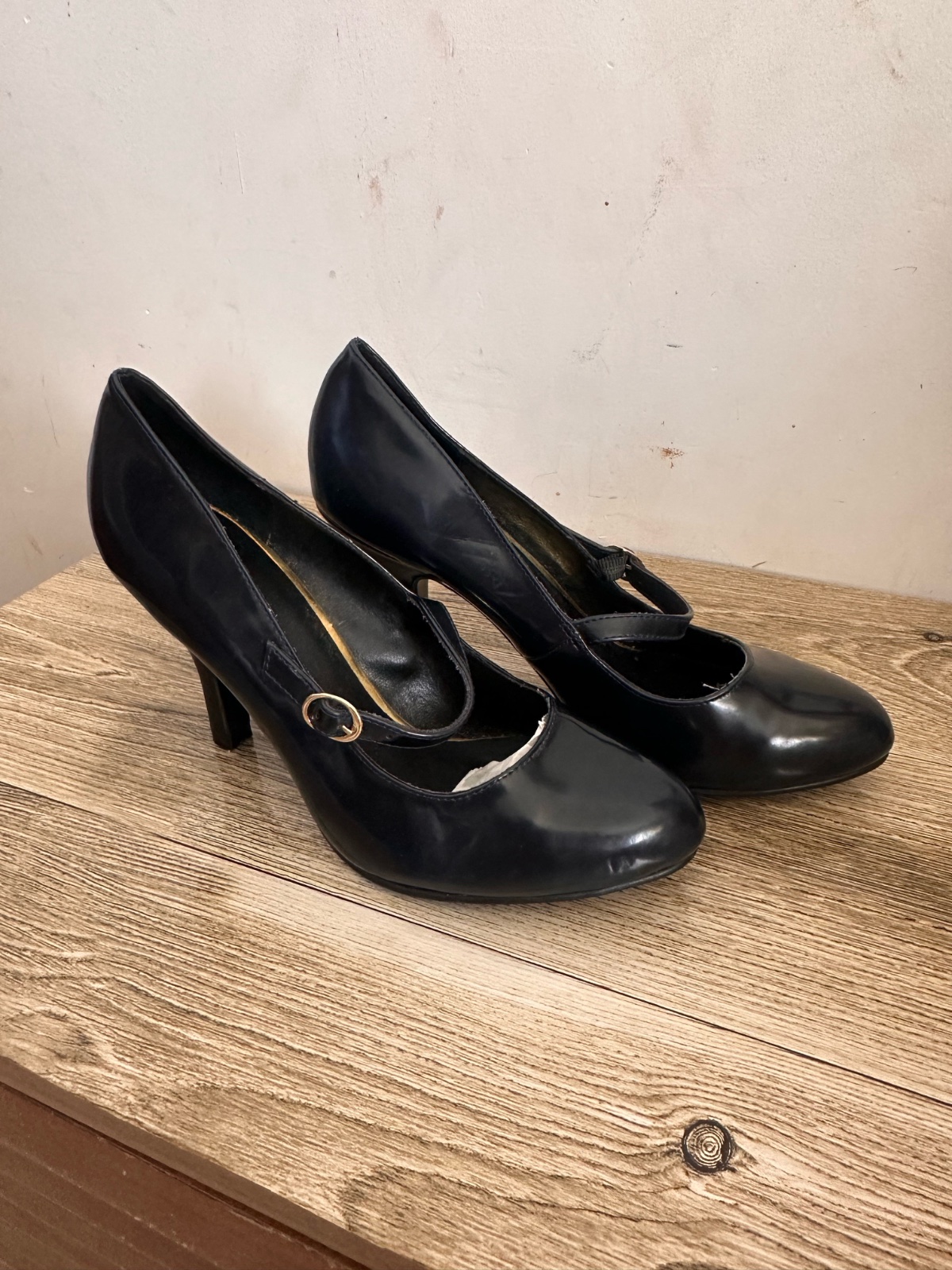 Escarpin bleu nuit ANDRE