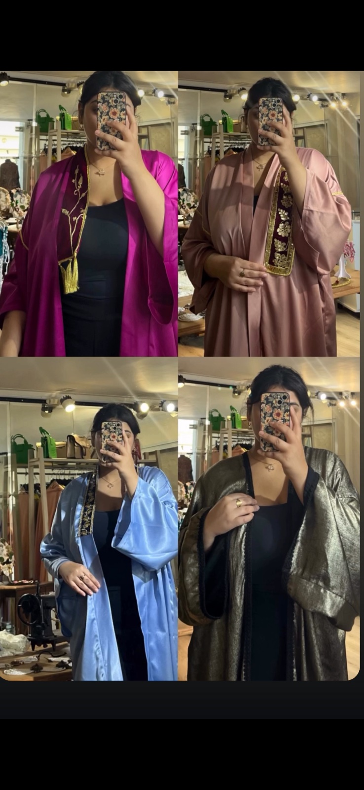 Abaya brodé