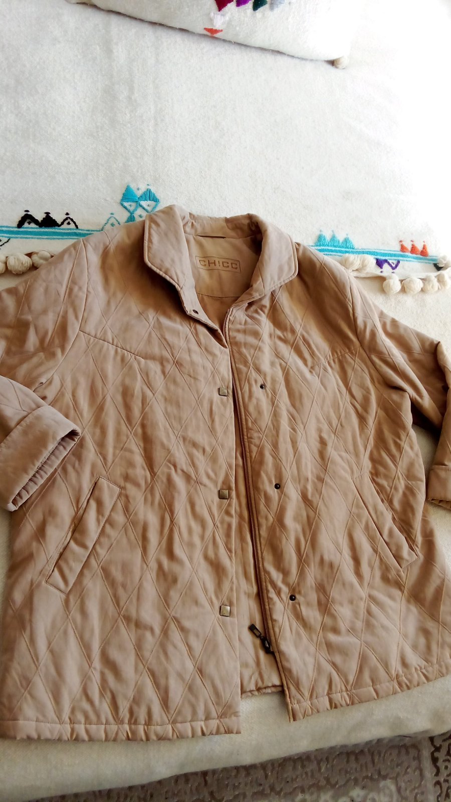 Manteau camel 