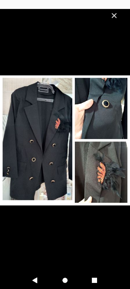 veste noir 