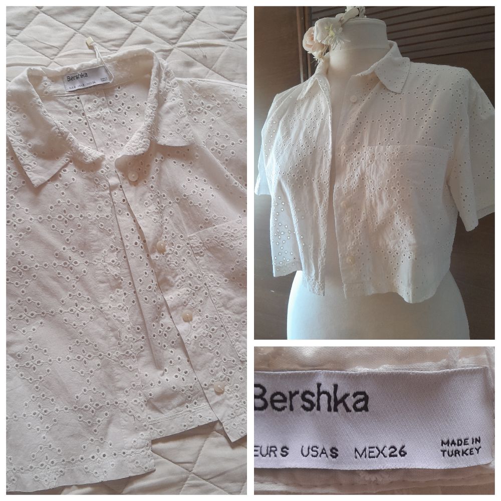 Chemise crop 