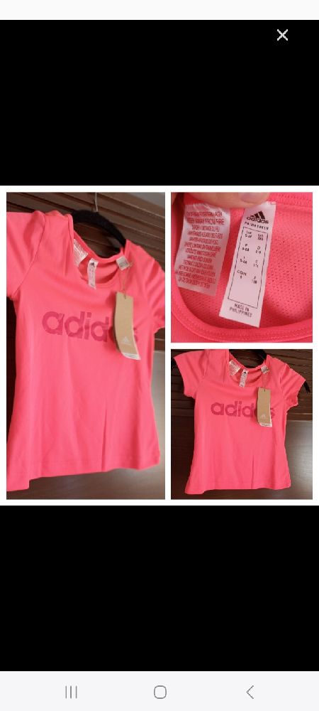 Adidas 5/6ans authentique importé 