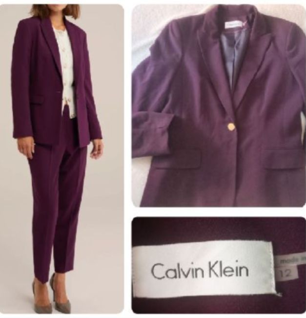 Calvin klein aubergine 