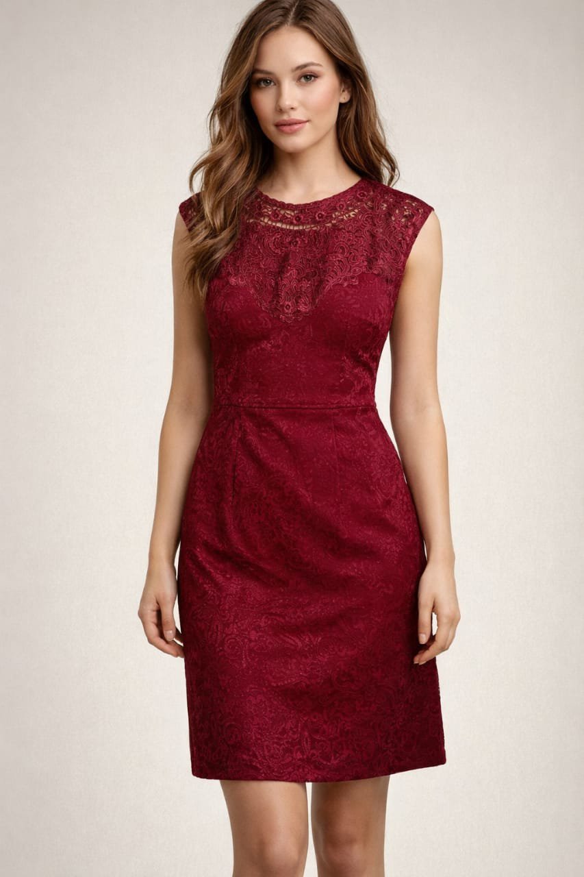 Une robe pour femme couleur rouge taille S