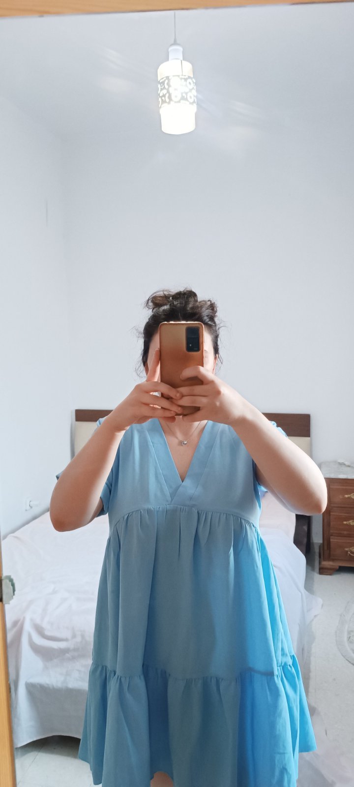 Robe bleu ciel 