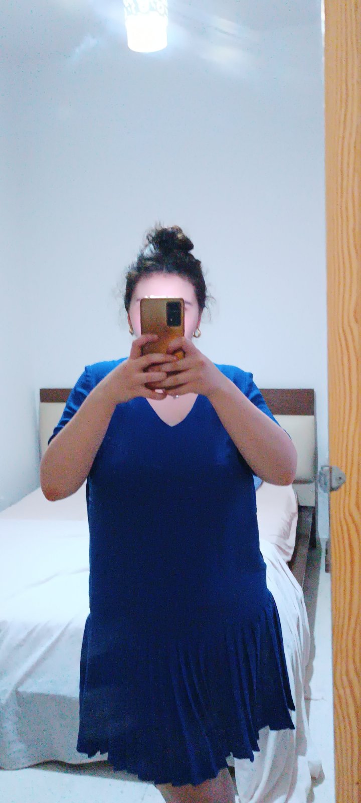 Robe bleu 