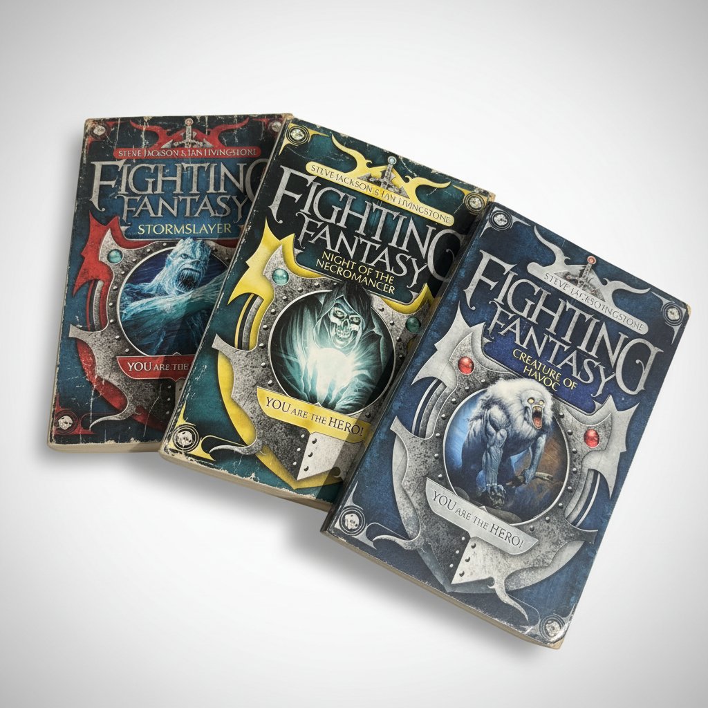 3 books in English dark fantasy 