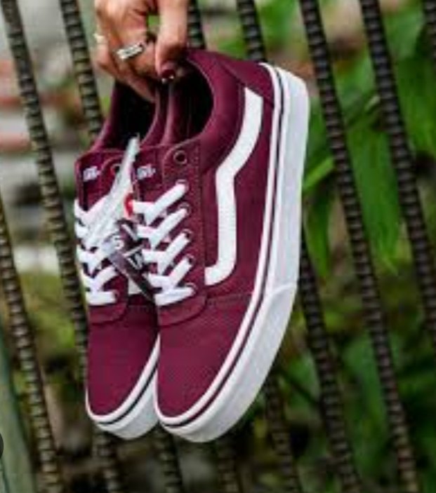 Vans old school bordeaux