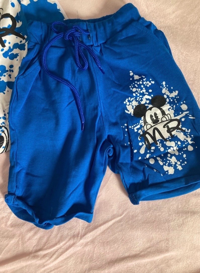 Ensemble pull et short pour enfants