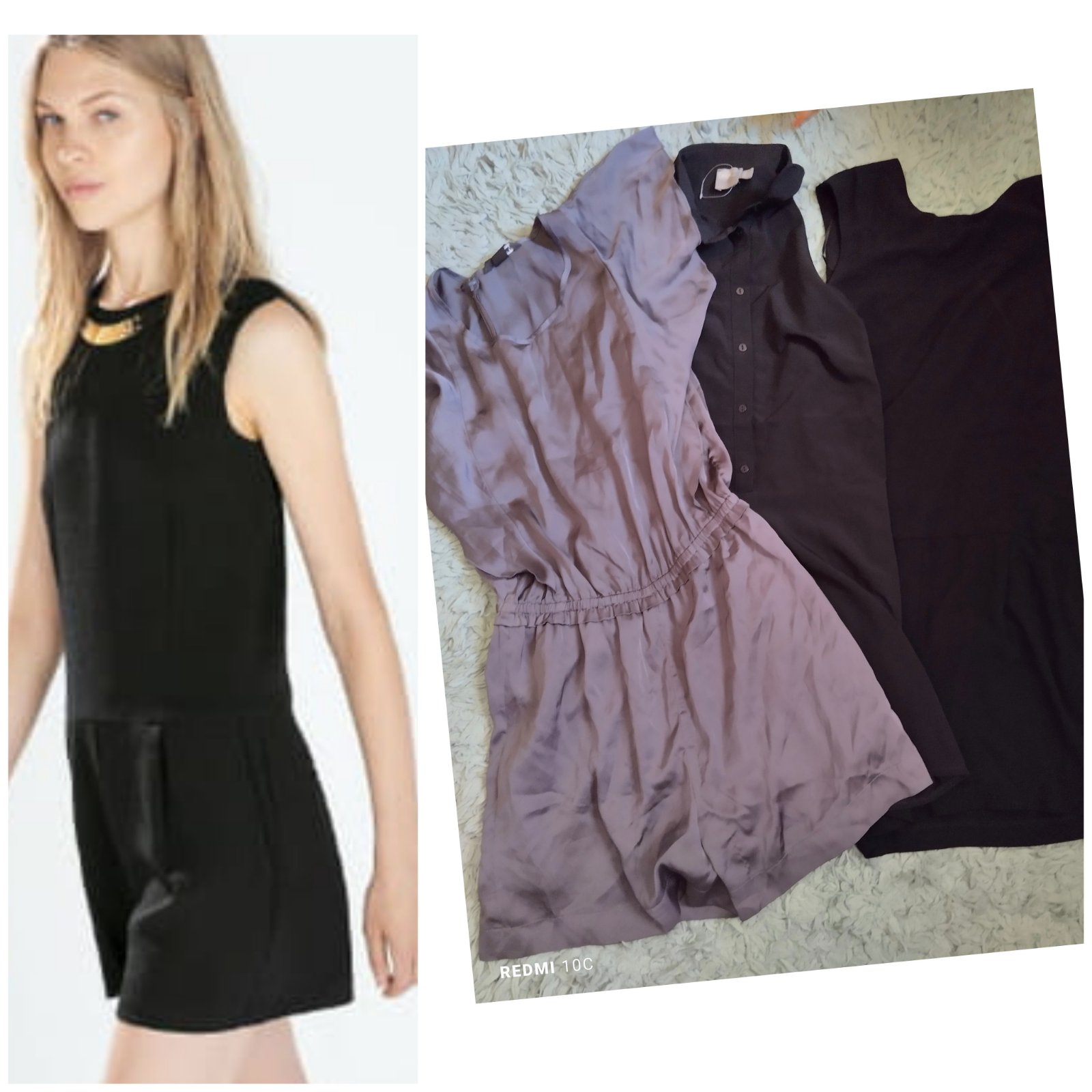 Lot Combishort zara h&m asos