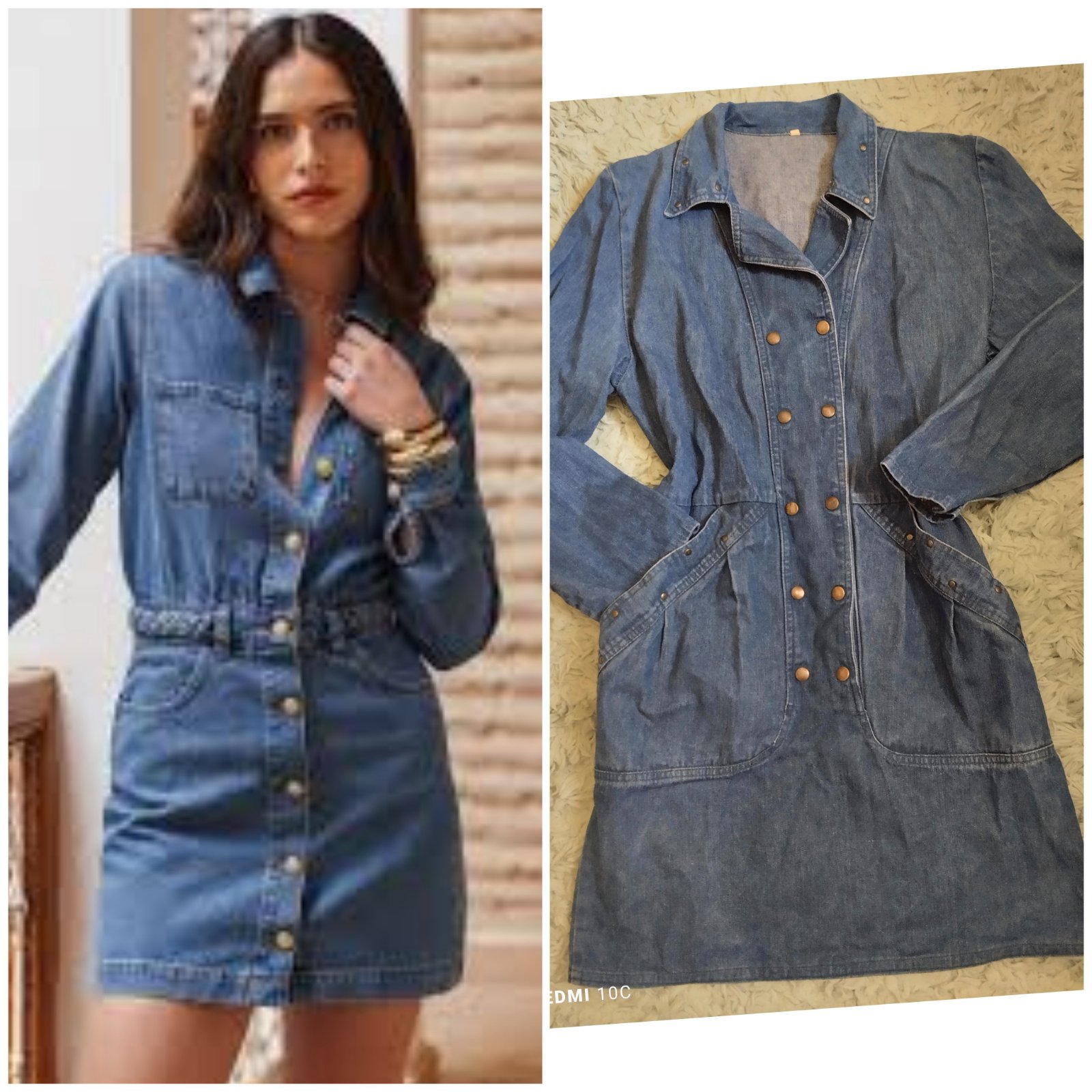 Robe djean taille s 