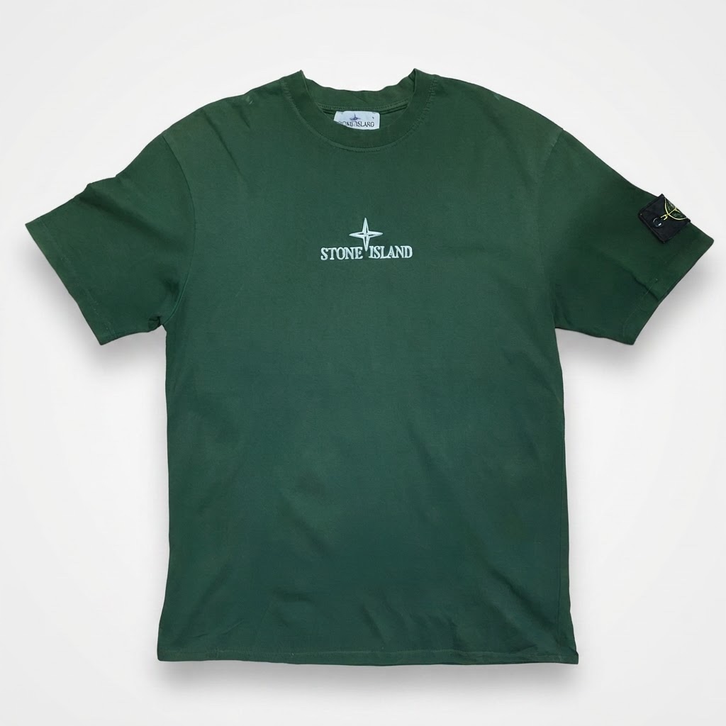 T-Shirt Stone Island Vert Sapin