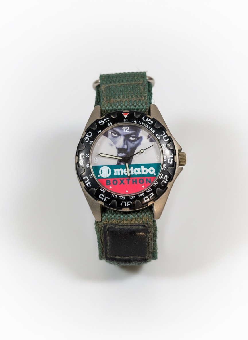 ⌚🛠️ Montre Vintage Publicitaire Metabo "BOXTHON"