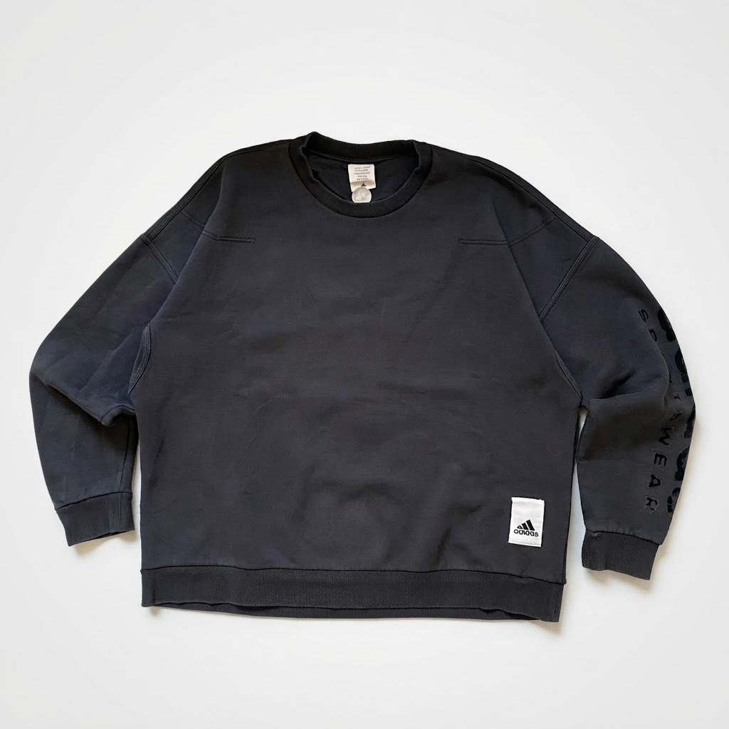 Sweatshirt Adidas Sportswear Black Crewneck
