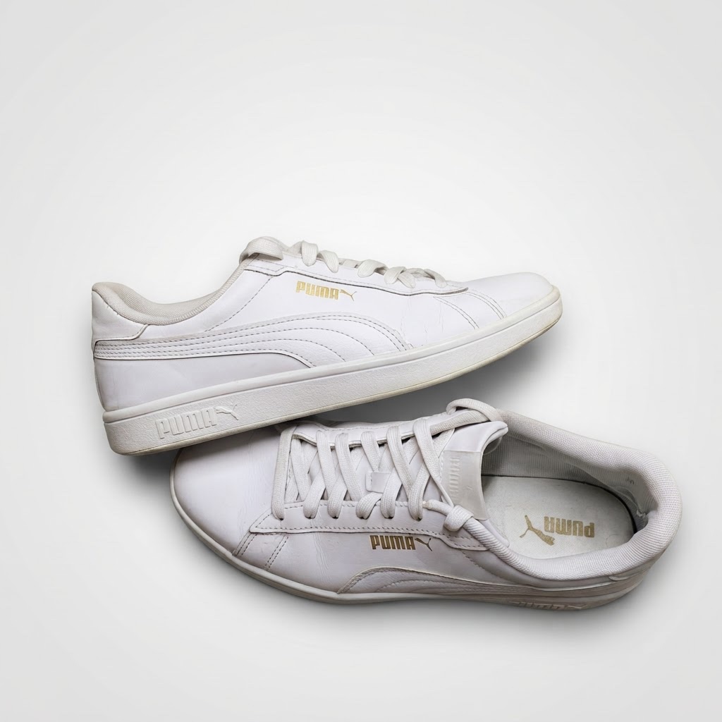 Baskets Puma Smash Full White (Pointure 42
