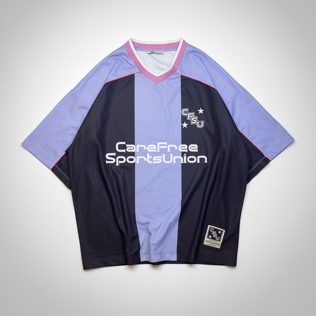 Maillot Style Blokecore "CareFree SportsUnion" – Zara MaN