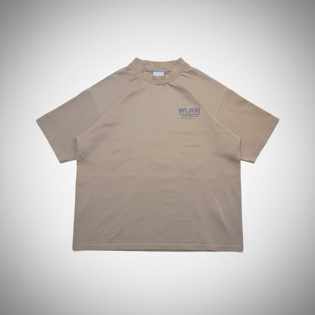 T-shirt WLKN Clothing Co - Beige / Camel