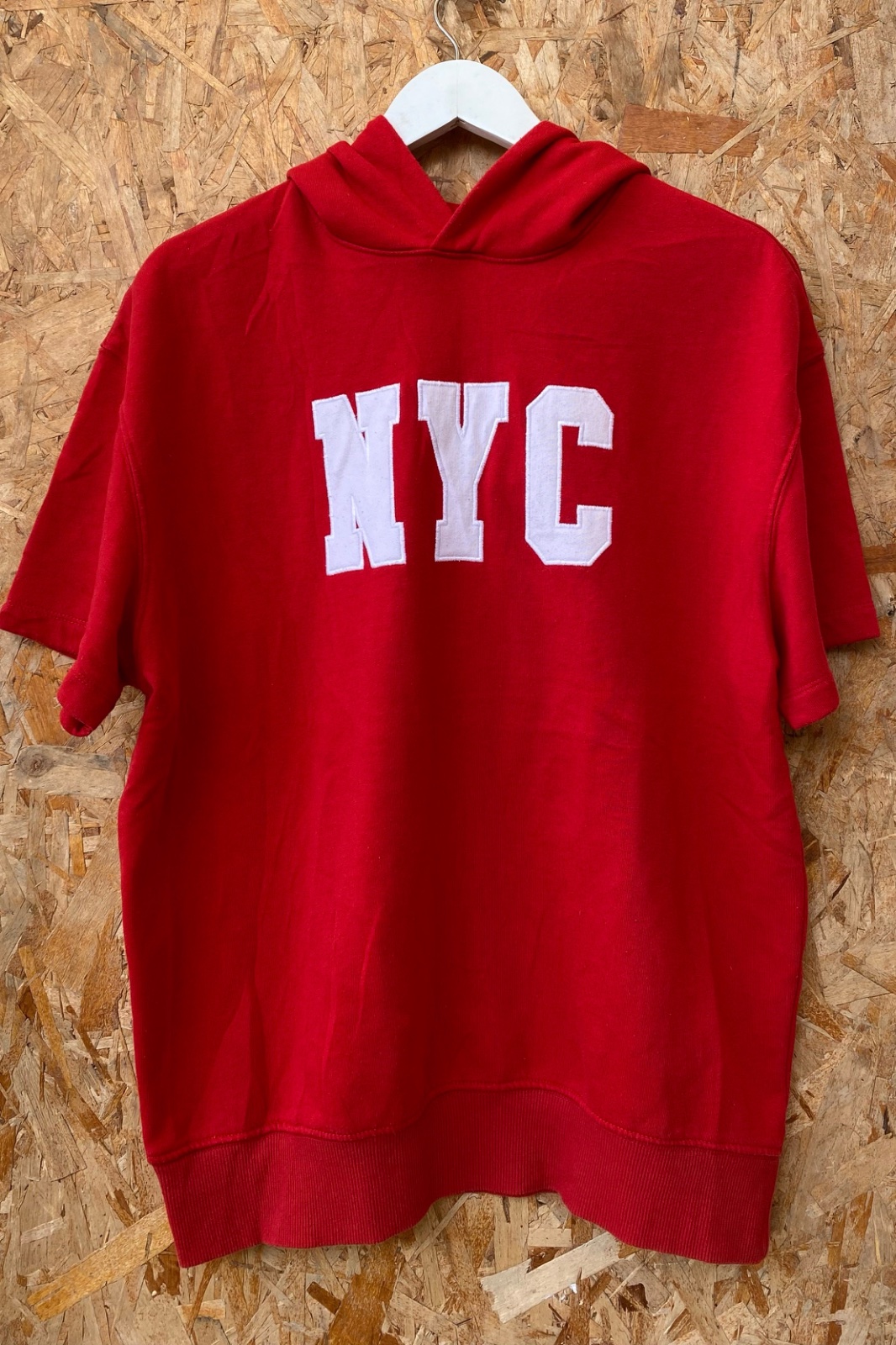 Hoodie Short Sleeves "NYC" 