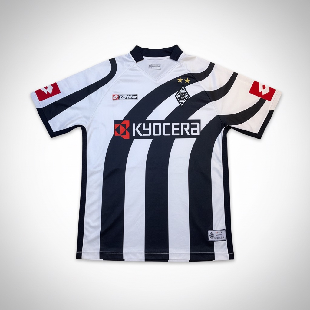 Maillot Borussia Mönchengladbach - Kyocera (Lotto)