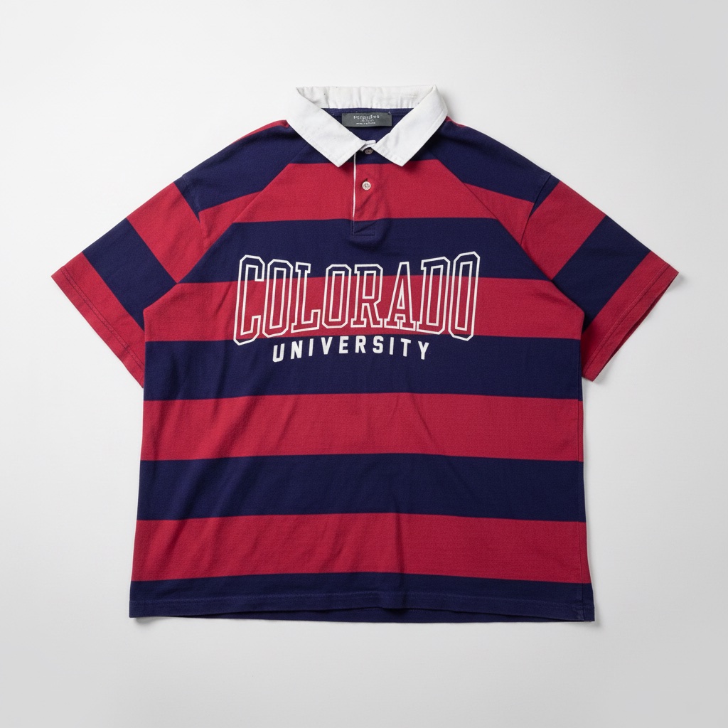 Polo style rugby "Colorado University" - Primark - L