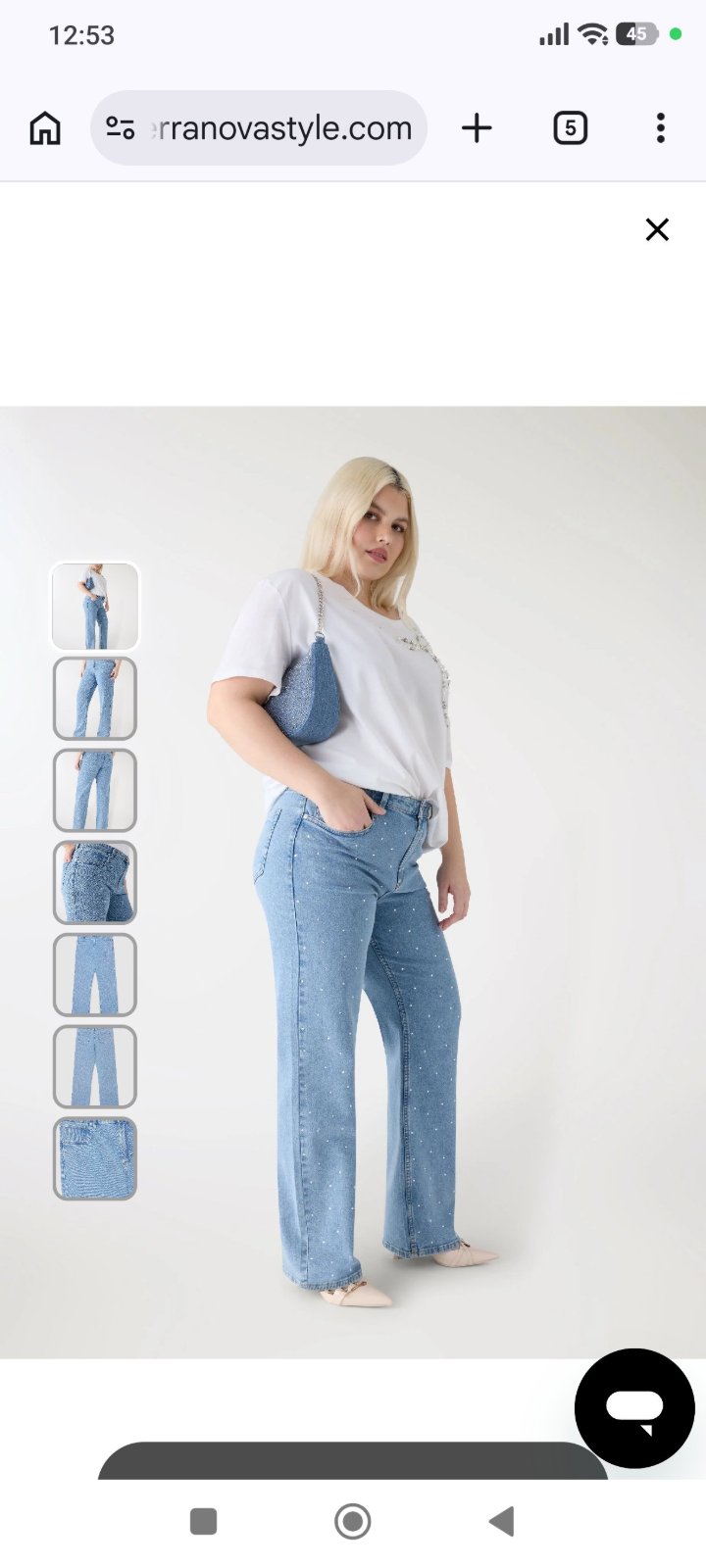 Jeans grande taille 