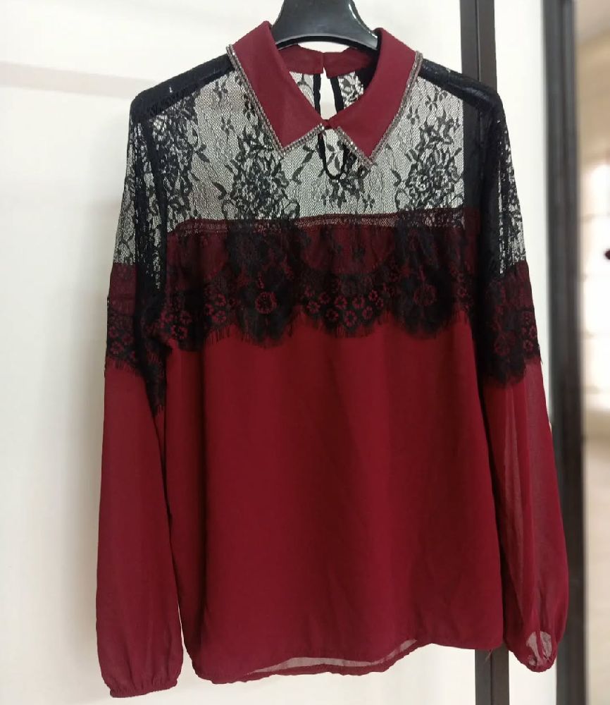 chemise Burgundy 